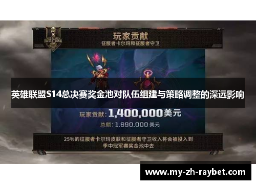 英雄联盟S14总决赛奖金池对队伍组建与策略调整的深远影响